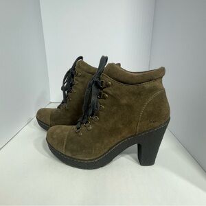 Women's B.O.C Heeled Suede Ankle Boots